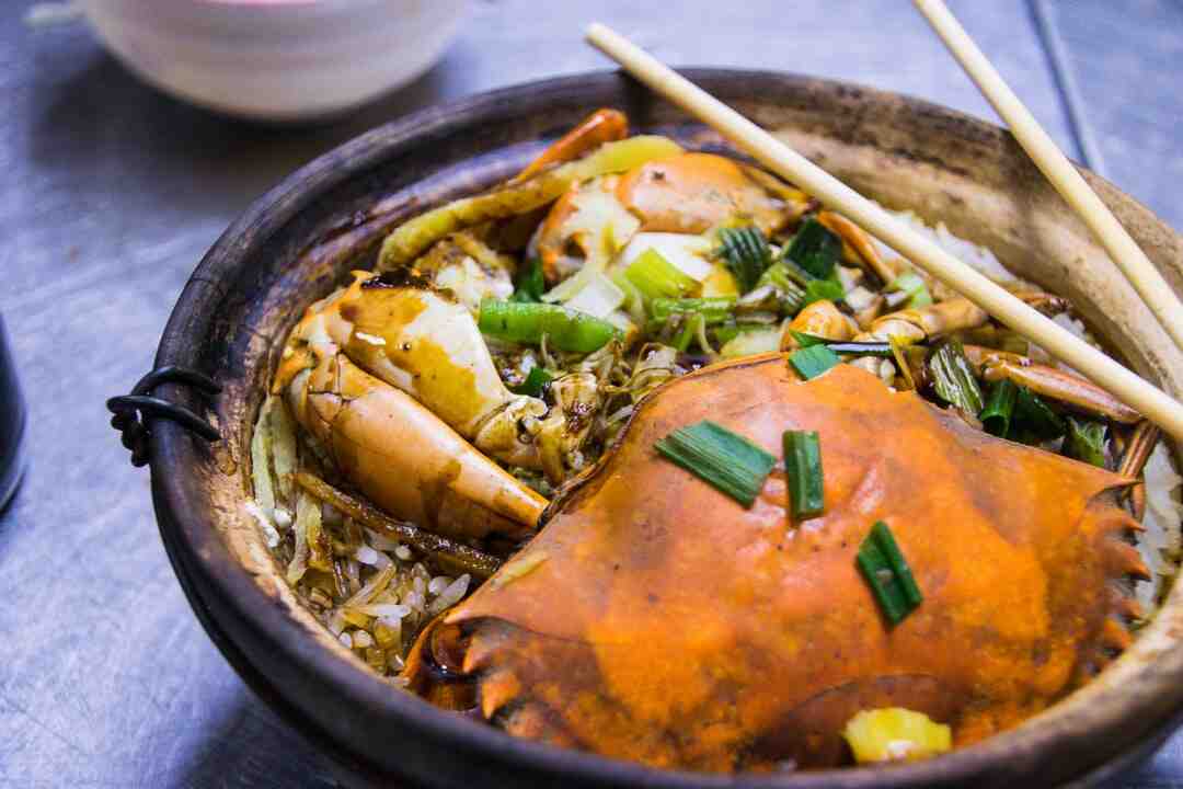 Quel légume avec le crabe ?