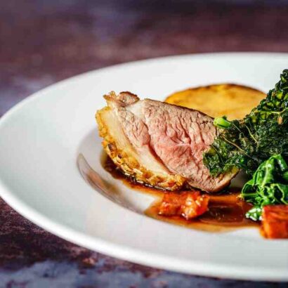 Quelle entrée avec le magret de canard ?