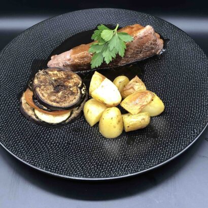 Avec magret de canard
