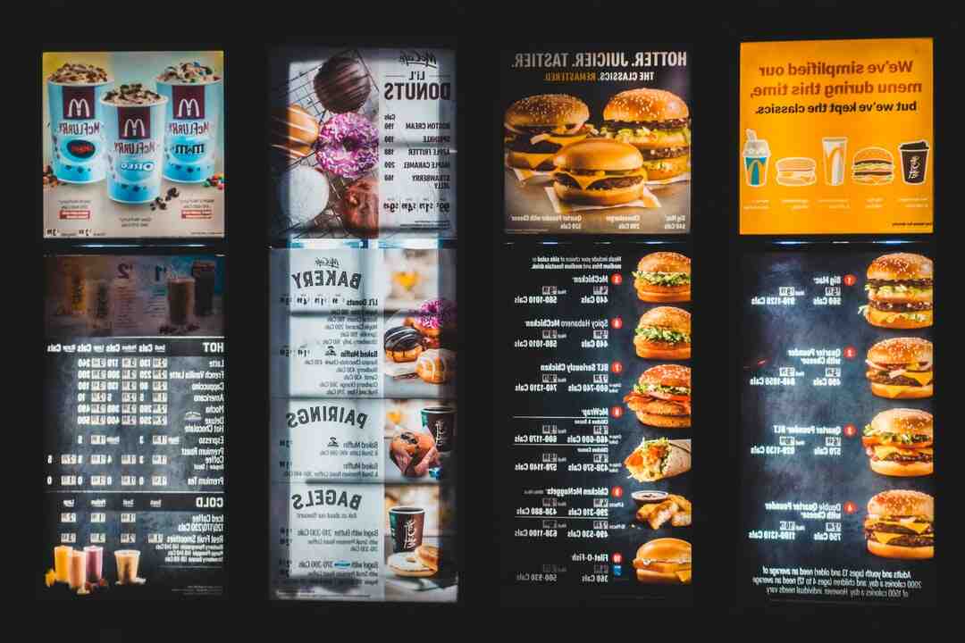 Comment composer ses menus ?