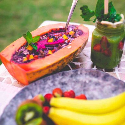 Idée smoothie banane kiwi