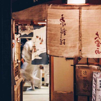 Tablier de cuisine japonais