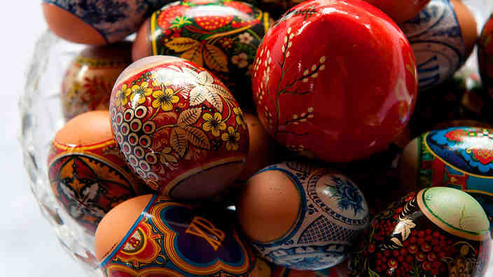 Repas de paques russe
