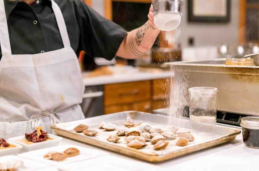 Tablier de cuisine année 50