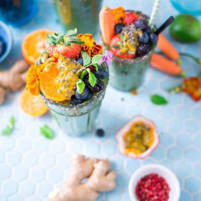 Idée smoothie menthe