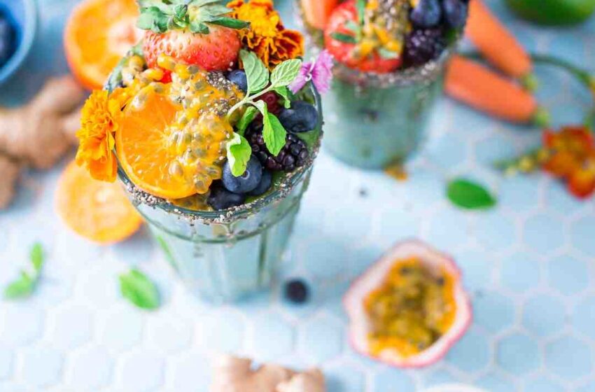 Idée smoothie menthe