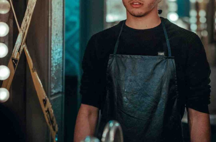 Tablier de cuisine en lin