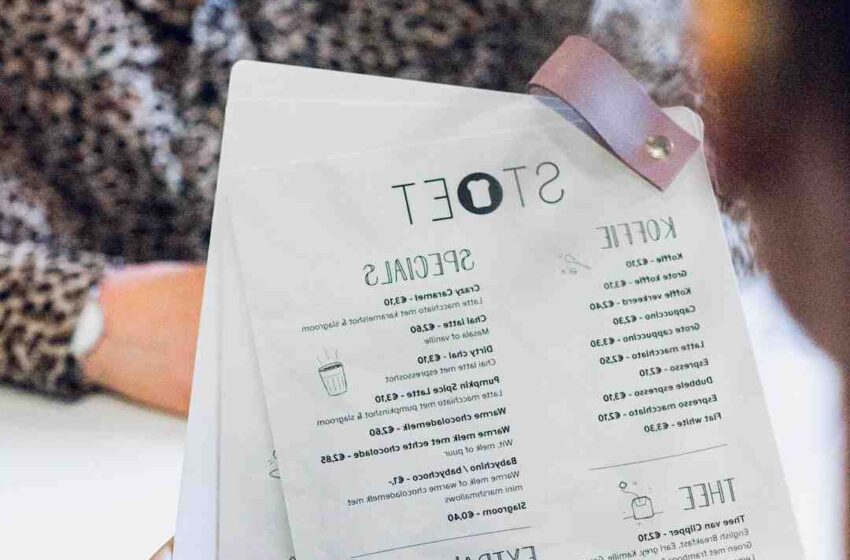 Menu pour semaine