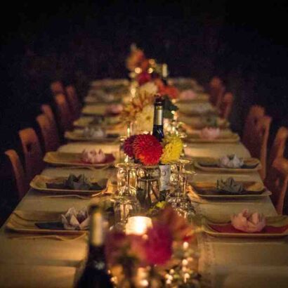 Repas de paques entree
