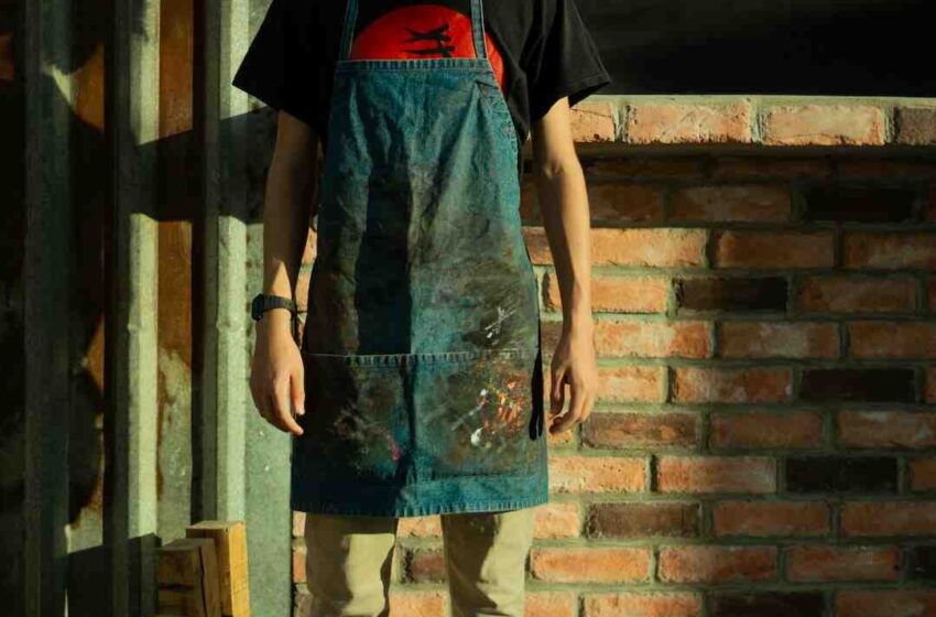Tablier de cuisine diy