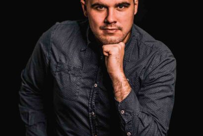 Thumbnail for Tablier de cuisine en cuir homme