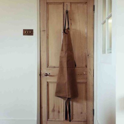 Tablier de cuisine en wax